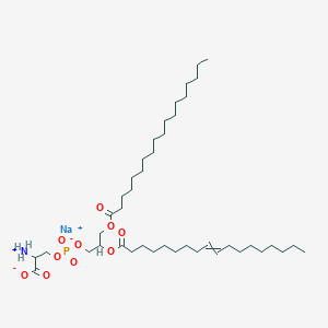 Sodium;2-azaniumyl-3-[(3-octadecanoyloxy-2-octadec-9-enoyloxypropoxy)-oxidophosphoryl]oxypropanoate