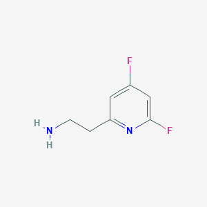 2-(4,6-Difluoropyridin-2-YL)ethanamine