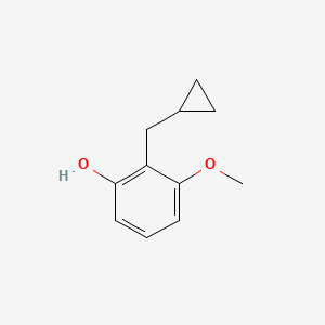 2-(Cyclopropylmethyl)-3-methoxyphenol