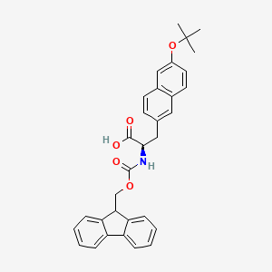 molecular formula C32H31NO5 B14851072 Boc-D-2-Nal(6-OtBu)-OH 