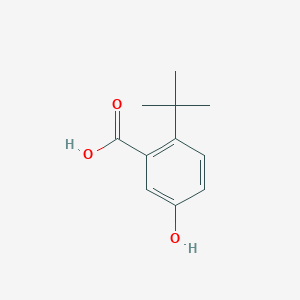 molecular formula C11H14O3 B14851097 2-Tert-butyl-5-hydroxybenzoic acid 