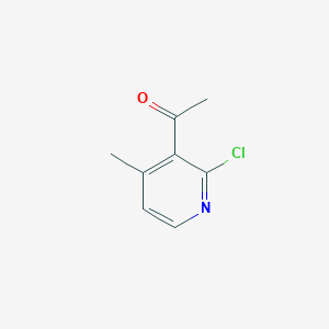 1-(2-Chloro-4-methylpyridin-3-YL)ethanone