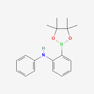 N-Phenyl-2-(4,4,5,5-tetramethyl-1,3,2-dioxaborolan-2-YL)aniline