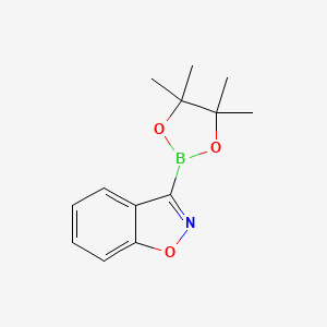 3-(4,4,5,5-Tetramethyl-1,3,2-dioxaborolan-2-YL)benzo[D]isoxazole