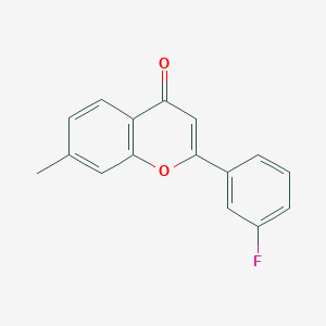 2-(3-Fluorophenyl)-7-methyl-4H-chromen-4-one