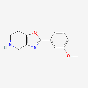 2-(3-Methoxyphenyl)-4,5,6,7-tetrahydrooxazolo[4,5-C]pyridine