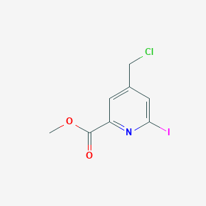 Methyl 4-(chloromethyl)-6-iodopyridine-2-carboxylate