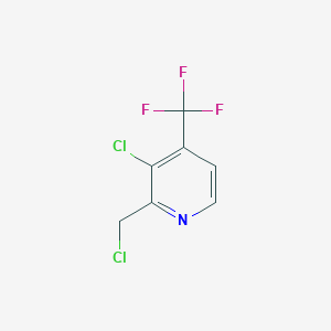 3-Chloro-2-(chloromethyl)-4-(trifluoromethyl)pyridine