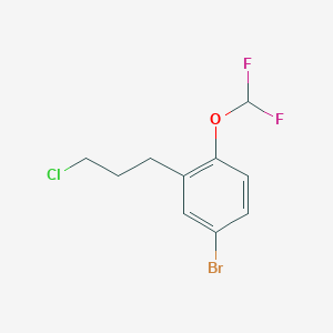 4-Bromo-2-(3-chloropropyl)(difluoromethoxy)benzene