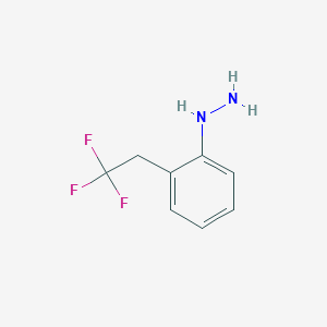 (2-(2,2,2-Trifluoroethyl)phenyl)hydrazine