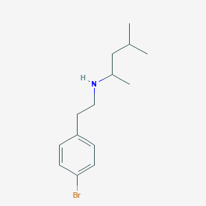 [2-(4-Bromophenyl)ethyl](4-methylpentan-2-yl)amine