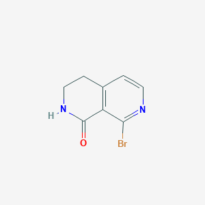 8-Bromo-3,4-dihydro-2,7-naphthyridin-1(2H)-one