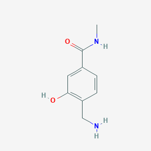 4-(Aminomethyl)-3-hydroxy-N-methylbenzamide