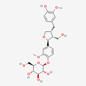 molecular formula C26H34O11 B14851457 Lariciresinol 4'-O-glucoside 