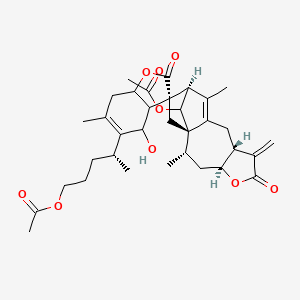 molecular formula C34H44O9 B14851480 Inulanolide A 