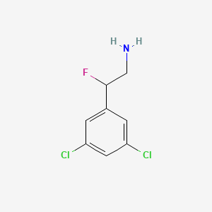 2-(3,5-Dichlorophenyl)-2-fluoroethan-1-amine