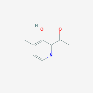 1-(3-Hydroxy-4-methylpyridin-2-YL)ethanone