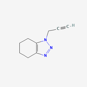 1-(prop-2-yn-1-yl)-4,5,6,7-tetrahydro-1H-1,2,3-benzotriazole