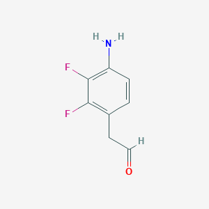 2,3-Difluoro-4-amino-phenylacetaldehyde