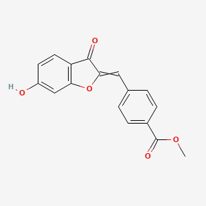 Methyl 4-((6-hydroxy-3-oxobenzofuran-2(3H)-ylidene)methyl)benzoate