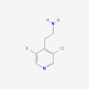 2-(3-Chloro-5-fluoropyridin-4-YL)ethanamine