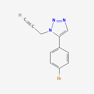 5-(4-bromophenyl)-1-(prop-2-yn-1-yl)-1H-1,2,3-triazole