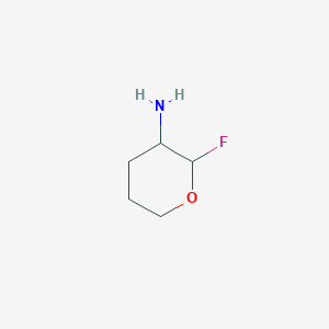 2-Fluorooxan-3-amine