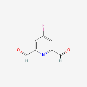 4-Fluoropyridine-2,6-dicarbaldehyde