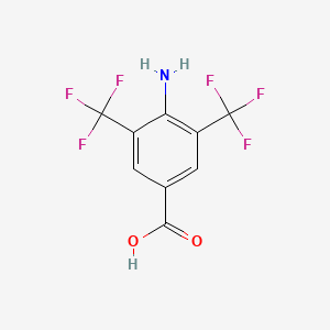 4-Amino-3,5-bis(trifluoromethyl)benzoic acid