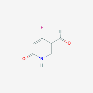 4-Fluoro-6-hydroxynicotinaldehyde