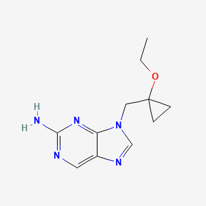 molecular formula C11H15N5O B14851855 Besifovir PM 