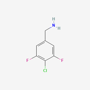 4-Chloro-3,5-difluorobenzylamine