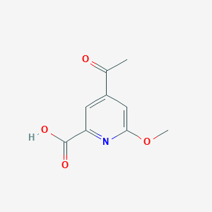 4-Acetyl-6-methoxypyridine-2-carboxylic acid