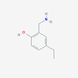 2-(Aminomethyl)-4-ethylphenol