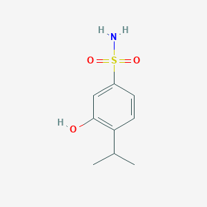 3-Hydroxy-4-isopropylbenzenesulfonamide