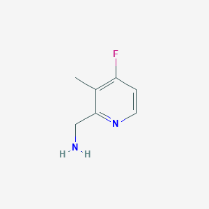 (4-Fluoro-3-methylpyridin-2-YL)methylamine