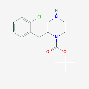 2-(2-Chloro-benzyl)-piperazine-1-carboxylic acid tert-butyl ester