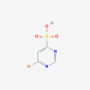 6-Bromopyrimidine-4-sulfonic acid