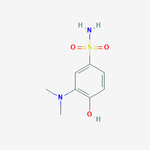 3-(Dimethylamino)-4-hydroxybenzenesulfonamide