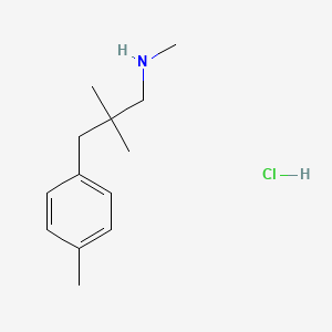 [2,2-Dimethyl-3-(4-methylphenyl)propyl](methyl)amine hydrochloride