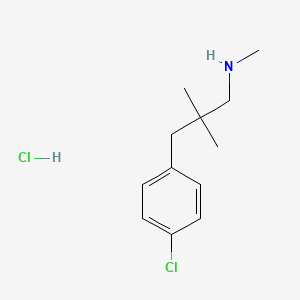 [3-(4-Chlorophenyl)-2,2-dimethylpropyl](methyl)amine hydrochloride