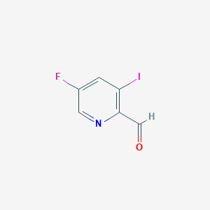 5-Fluoro-3-iodopicolinaldehyde