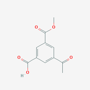 3-Acetyl-5-(methoxycarbonyl)benzoic acid