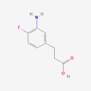 3-Amino-4-fluorophenylpropanoic acid