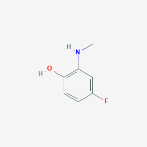 4-Fluoro-2-(methylamino)phenol