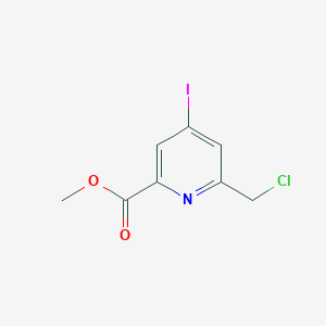 Methyl 6-(chloromethyl)-4-iodopyridine-2-carboxylate