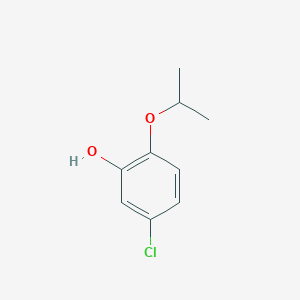 molecular formula C9H11ClO2 B14852642 5-Chloro-2-isopropoxyphenol 