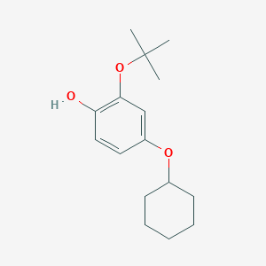 2-Tert-butoxy-4-(cyclohexyloxy)phenol