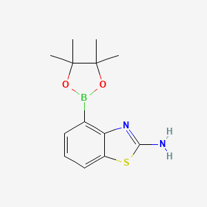 2-Aminobenzo[D]thiazol-4-ylboronic acid pinacol ester