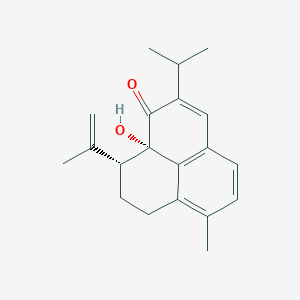 (9R,9aS)-9a-hydroxy-6-methyl-2-propan-2-yl-9-prop-1-en-2-yl-8,9-dihydro-7H-phenalen-1-one